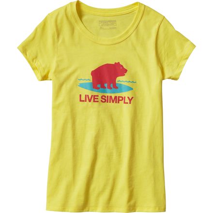 Patagonia - Graphic Cotton/Poly T-Shirt - Short-Sleeve - Girls'