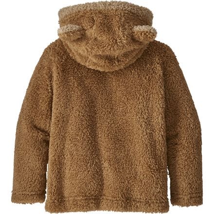 Patagonia - Furry Friends Fleece Hooded Jacket - Toddlers' - Dear Dear/Tuber Tan