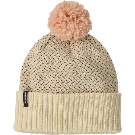 Patagonia - Powder Town Pom Beanie - Kids' - Confetti: Natural