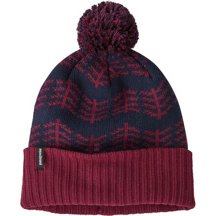 Patagonia - Powder Town Beanie - Evergreen Growth: Wax Red