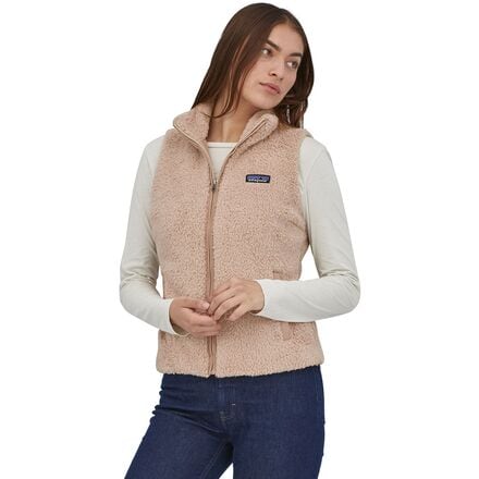 Patagonia L Jacket Women Los Gatos Fleece Cost Plush Khaki Tan