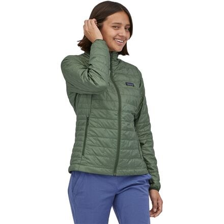 Patagonia - Nano Puff Insulated Jacket - Women's - Hemlock Green