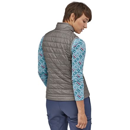 Patagonia - Nano Puff Insulated Vest - Women's - Feather Grey