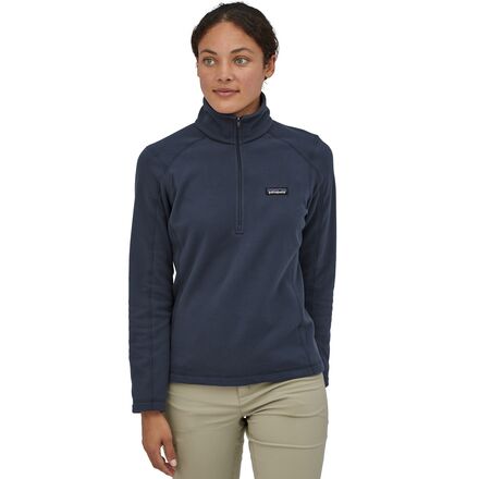 Patagonia - Micro D 1/4-Zip Fleece Pullover - Women's - New Navy