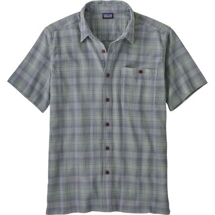 Patagonia - A/C Short-Sleeve Shirt - Men's - Creekside/Tea Green