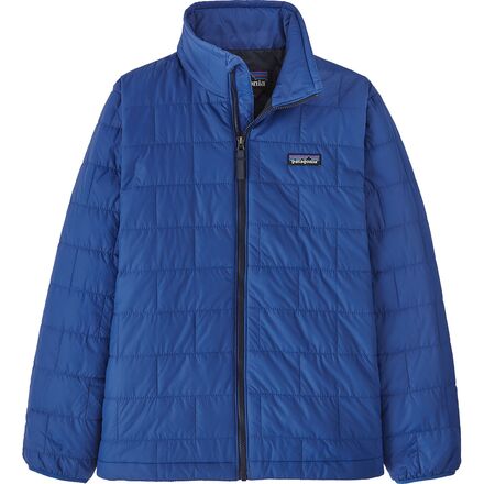 Patagonia - Nano Puff Jacket - Boys' - Superior Blue/New Navy