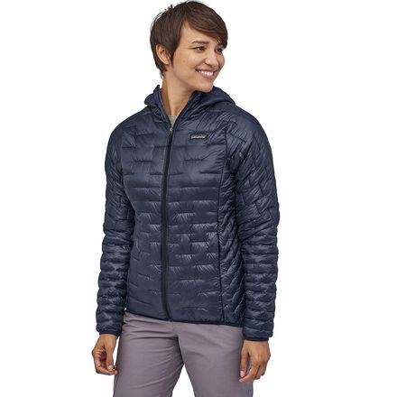 Patagonia Women's Micro Puff Hoody - Classic Navy,XS
