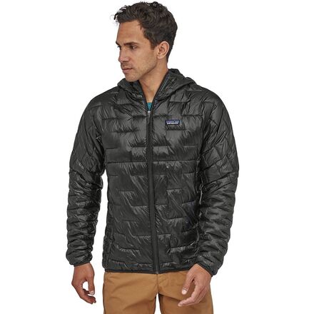 Patagonia - Micro Puff Hooded Insulated Jacket - Men's - Black