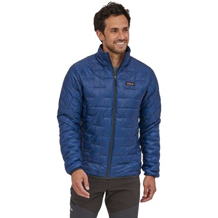 Patagonia - Micro Puff Insulated Jacket - Men's - Superior Blue/Ink Black