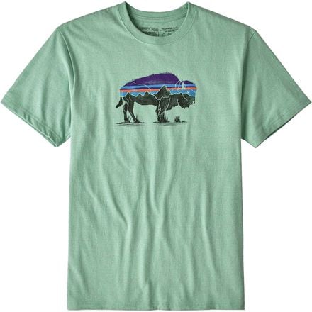 Patagonia Fitz Roy Bison Responsibili-Tee T-Shirt - Men's - Clothing