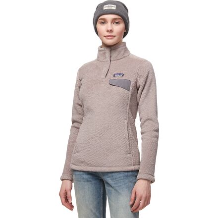 Patagonia - Re-Tool Snap-T Fleece Pullover - Women's - Furry Taupe/Hazy Purple X-Dye
