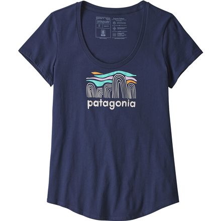 Patagonia - Fitz Roy Boulders Organic Scoop T-Shirt - Women's