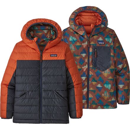 Patagonia - Reversible Down Hooded Sweater - Boys'