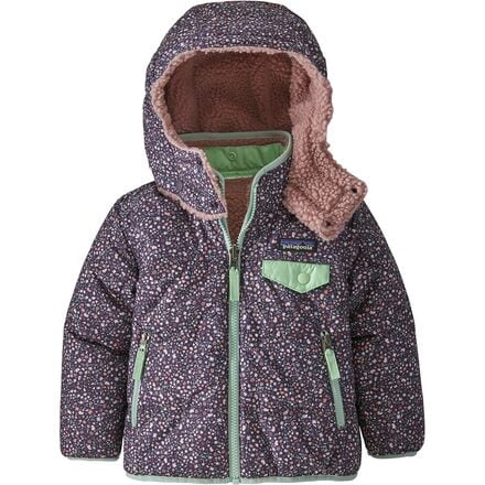 Patagonia Reversible Tribbles Hooded Jacket - Infant Girls