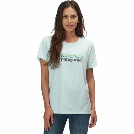 Patagonia - Pastel P-6 Logo Organic Crew T-Shirt - Women's