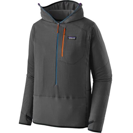Patagonia - R1 Hooded 1/2-Zip Fleece Pullover - Men's