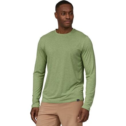 Patagonia - Capilene Cool Daily Long-Sleeve Shirt - Men's - Salvia Green - Dark Salvia Green X-Dye