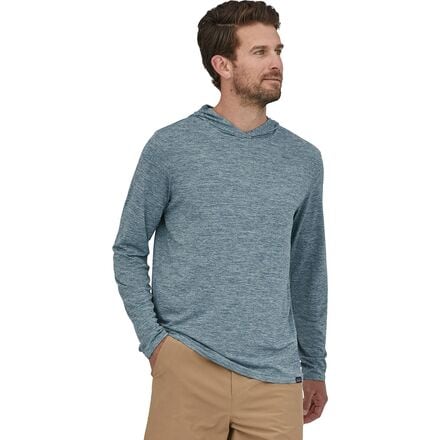 Patagonia - Capilene Cool Daily Hooded Shirt - Men's - Abalone Blue