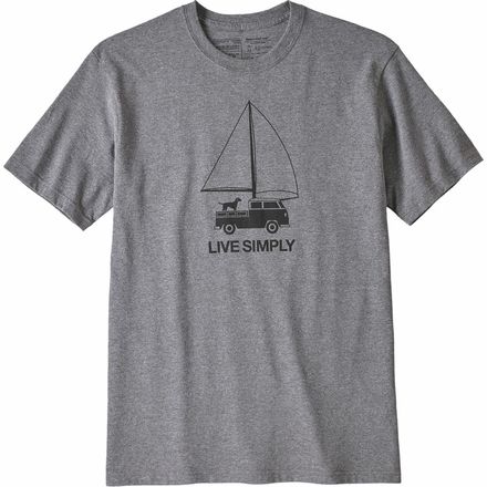 Patagonia - Live Simply Wind-Powered Responsibili-T-Shirt - Men's