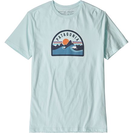Patagonia Boardie Badge Organic T-Shirt - Men's - Clothing