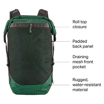 Patagonia Planing Roll Top 35L Backpack - Hike & Camp