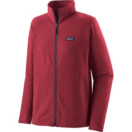 Patagonia - R1 TechFace Fleece Jacket - Men's - Wax Red
