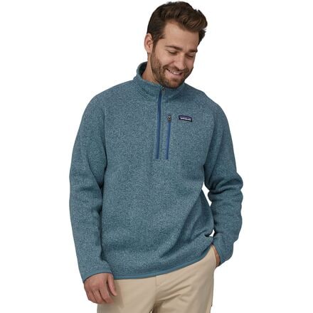 Patagonia - Better Sweater 1/4-Zip Fleece Jacket - Men's - Pigeon Blue