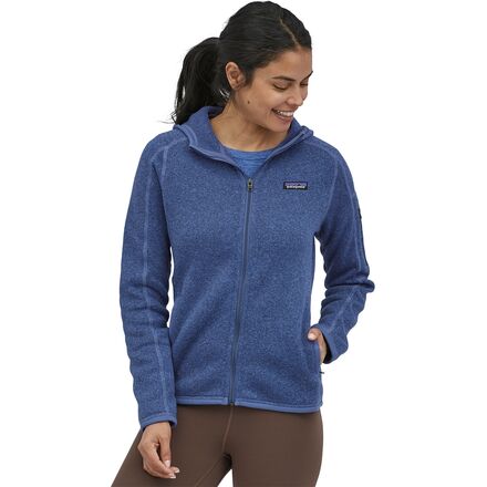 Patagonia - Better Sweater Full-Zip Hooded Jacket - Women's - Current Blue