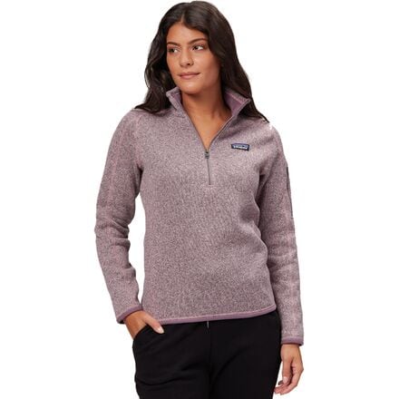 Patagonia - Better Sweater 1/4-Zip Fleece Jacket - Women's - Hazy Purple