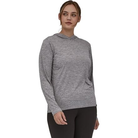 Patagonia - Capilene Cool Daily Hoodie - Women's  - Feather Grey