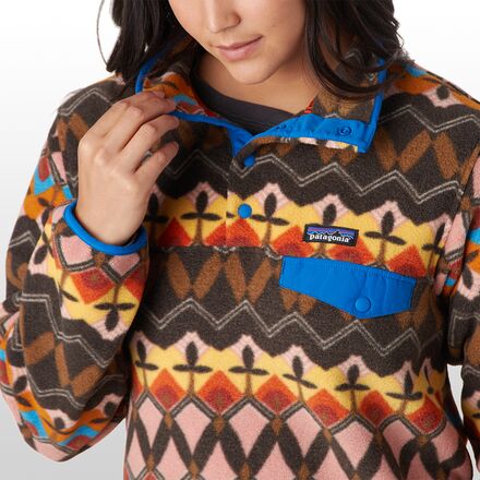 patagonia patterned fleece womens