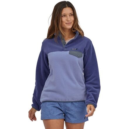 Patagonia - Synchilla Lightweight Snap-T Fleece Pullover - Women's - Light Current Blue
