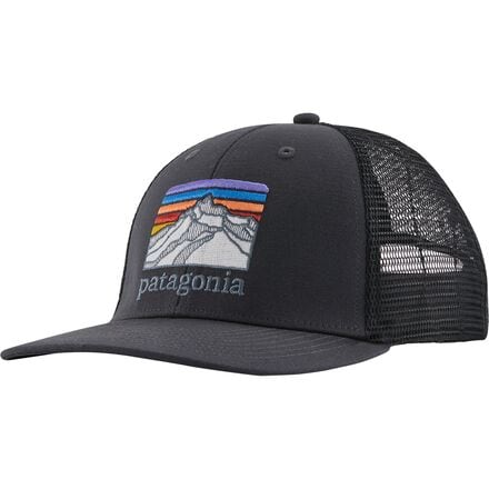 Patagonia - Line Logo Ridge LoPro Trucker Hat - Ink Black
