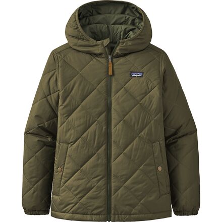 Patagonia - Diamond Quilt Hooded Insulated Jacket - Boys'