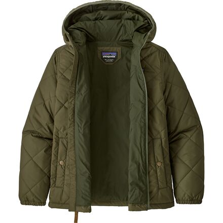 Patagonia - Diamond Quilt Hooded Insulated Jacket - Boys'