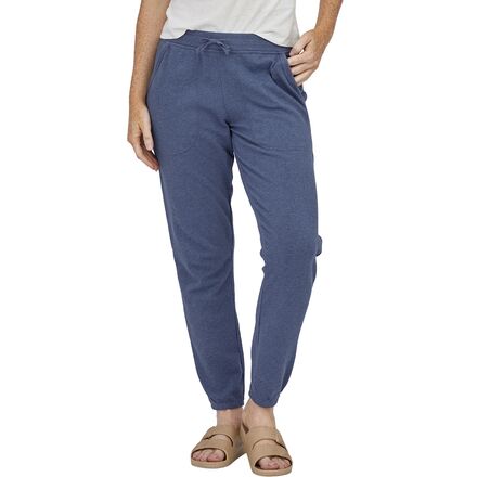 Patagonia - Organic Cotton French Terry Pant - Women's - Current Blue