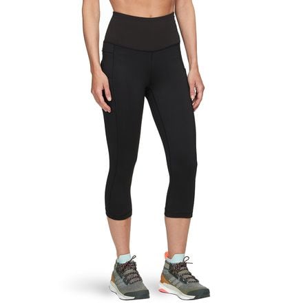 Patagonia - Pack Out Lightweight Crop Tight - Women's - Black