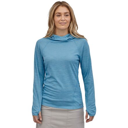 Patagonia - Sunshade Hooded Shirt - Women's - Lago Blue