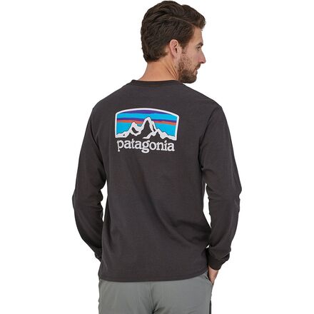 Patagonia - Fitz Roy Horizons Long-Sleeve Responsibili-T-Shirt - Men's - Basalt Brown