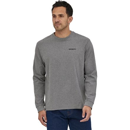 Patagonia Line Logo Ridge Long-Sleeve Responsibili-T-Shirt - Men's ...