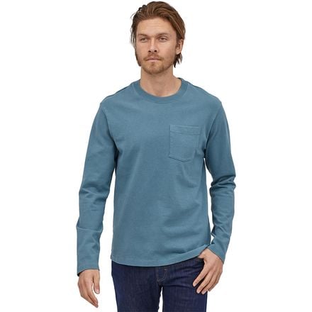 Patagonia - Long-Sleeve Organic Cotton Midweight Pocket T-Shirt - Men's