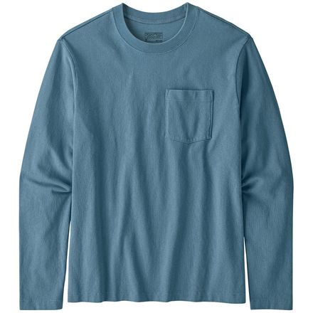 Patagonia - Long-Sleeve Organic Cotton Midweight Pocket T-Shirt - Men's