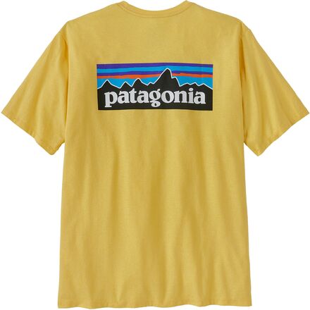 Patagonia - P-6 Logo Short-Sleeve Responsibili-T-Shirt - Men's - Milled Yellow