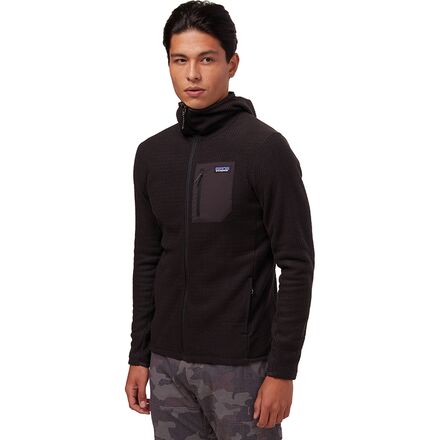 Patagonia - R1 Air Full-Zip Hooded Jacket - Men's - Black
