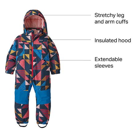 Patagonia - Baby Snow Pile One-Piece Snow Suit - Infant Girls'