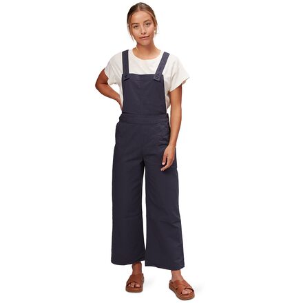 Patagonia - Stand Up Cropped Overalls - Women's - Smolder Blue