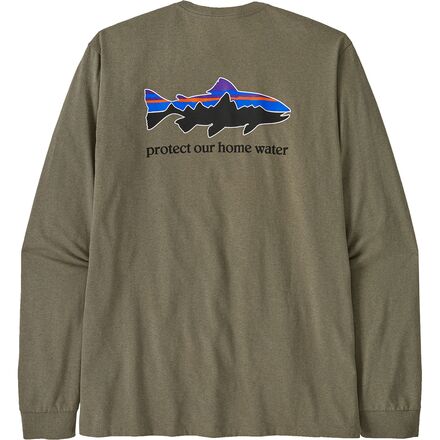 Home Water Trout Long-Sleeve Responsibili-Tee - Men's