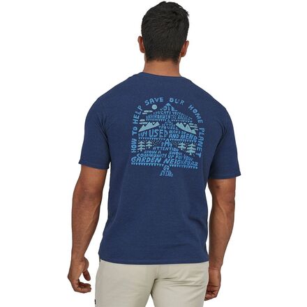 Patagonia - How to Save Responsibili-Tee - Men's - Current Blue