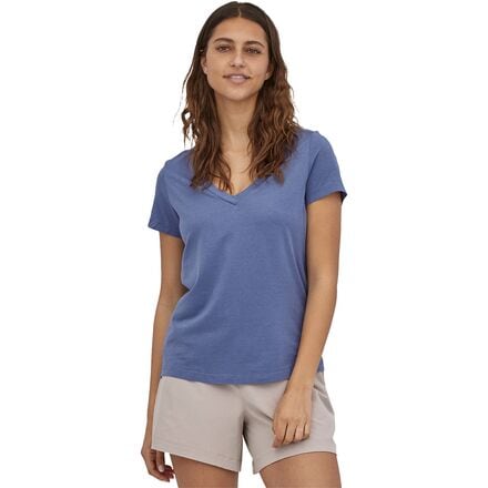 Patagonia - Side Current Short-Sleeve T-Shirt - Women's - Current Blue