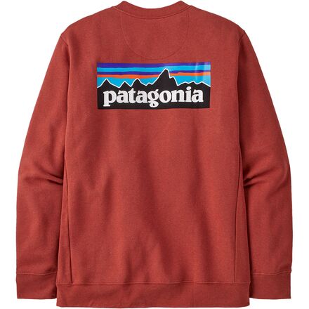 Patagonia - Logo Uprisal Crew Sweatshirt - Burl Red